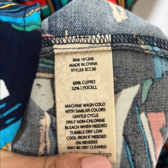 Soft Surroundings Multicolor Striped Tunic XXL - Picture 13 of 13